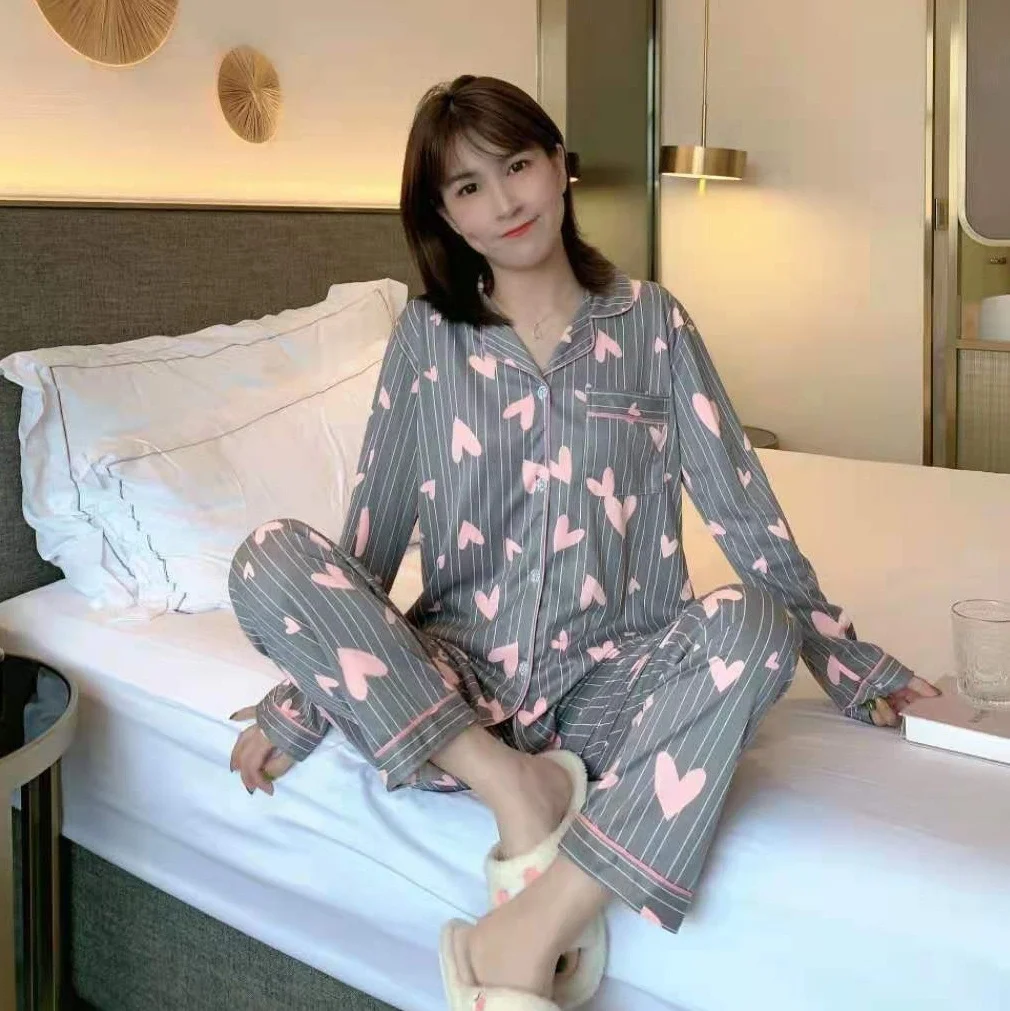 

Ins live home furnishing Kwai pajamas female leisure and sweet temperament dress version of the