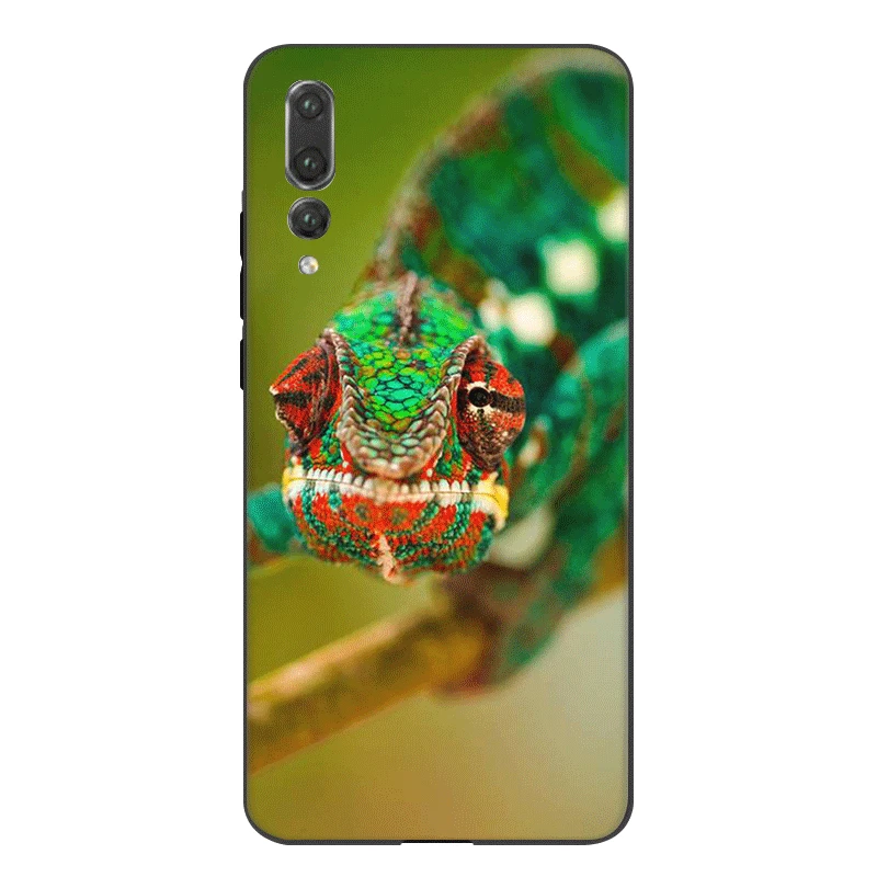 Чехол для huawei P8 P9 P10 P20 P30 Lite MINI PRO P Smart Z Plus милое животное геккон ящерица| |