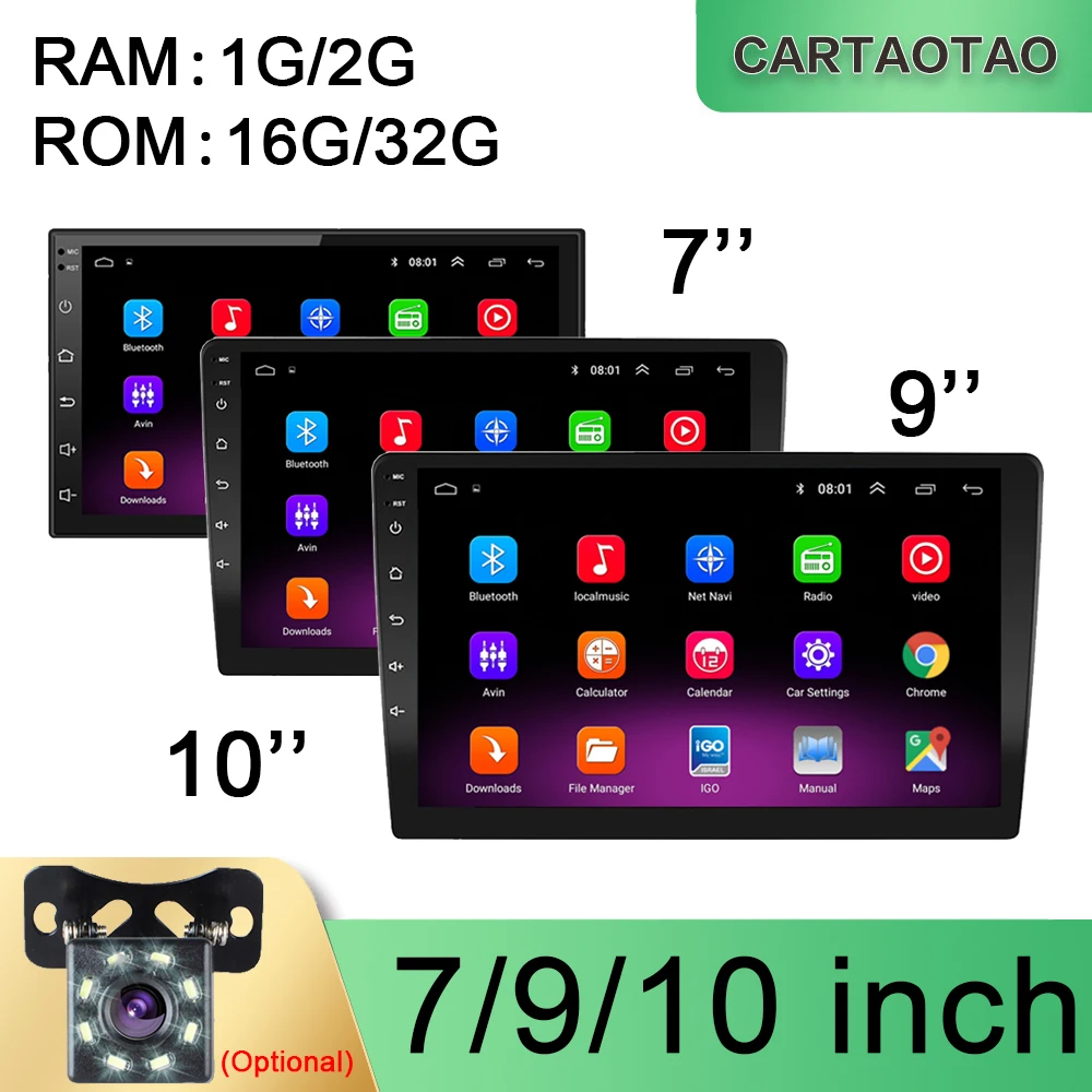 Автомагнитола 2 din Android 9 0 мультимедийный видеоплеер автомагнитола радио