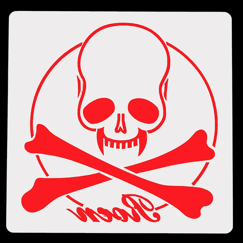 2020 новый шаблон для рисования на Хэллоуин полые инструменты украшения тортов