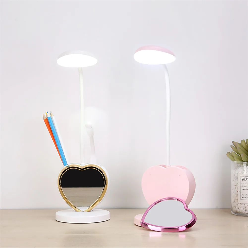 

LED Night Light Eye-Caring Table Lamp Desk Lamp with USB Charging Port Reading