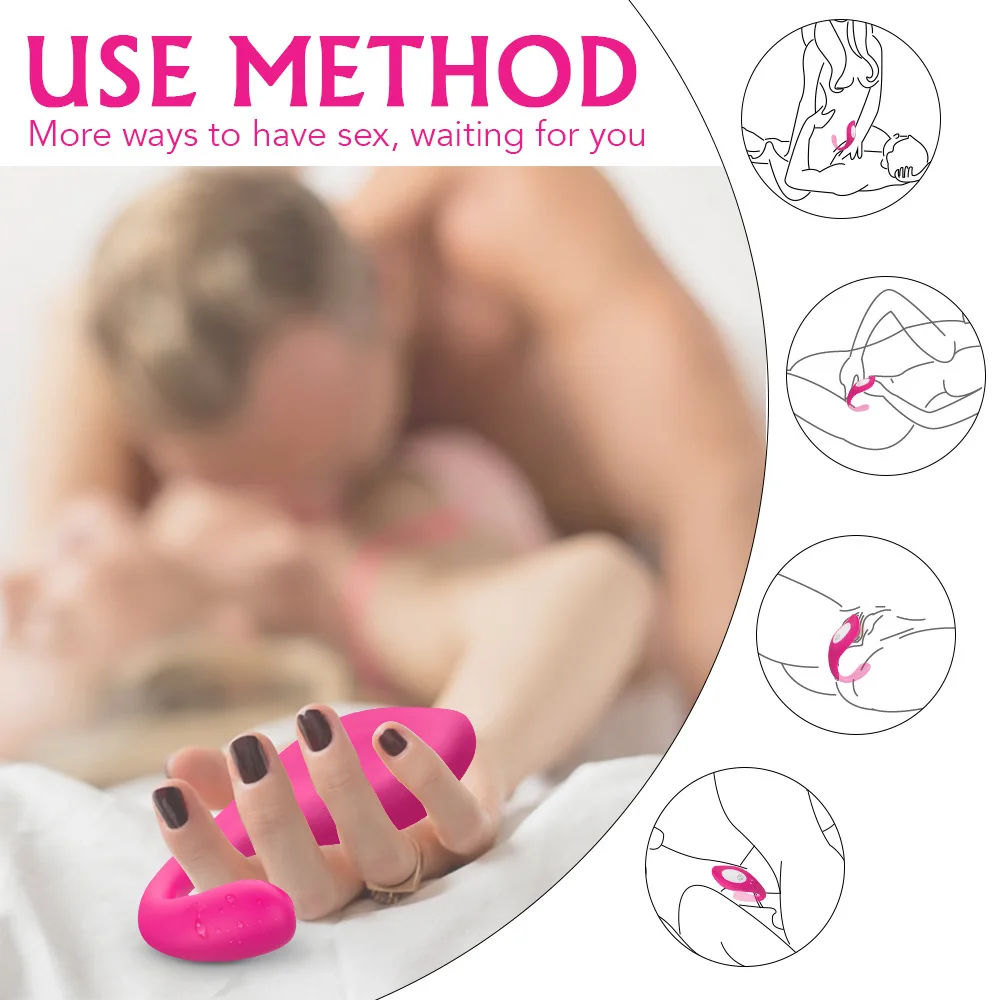 Meilleur Mari Et Femme Partagent Masseur Produits Pour Adultes Masturbation Féminine Sans Fil Télécommande Pénis Usure Femme