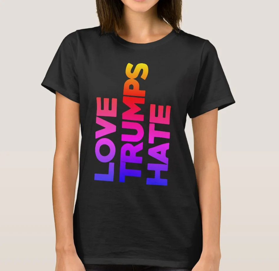 

Love Trumps Hate Women's T-Shirt