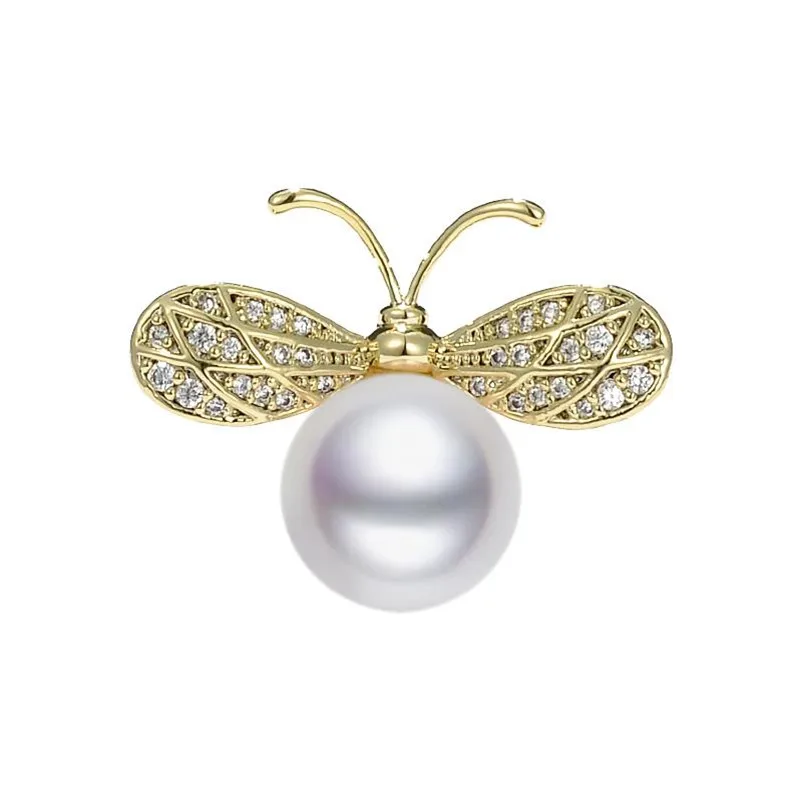 Маленькие стразы кристаллы цветок золото серебро броши для женщин костюм