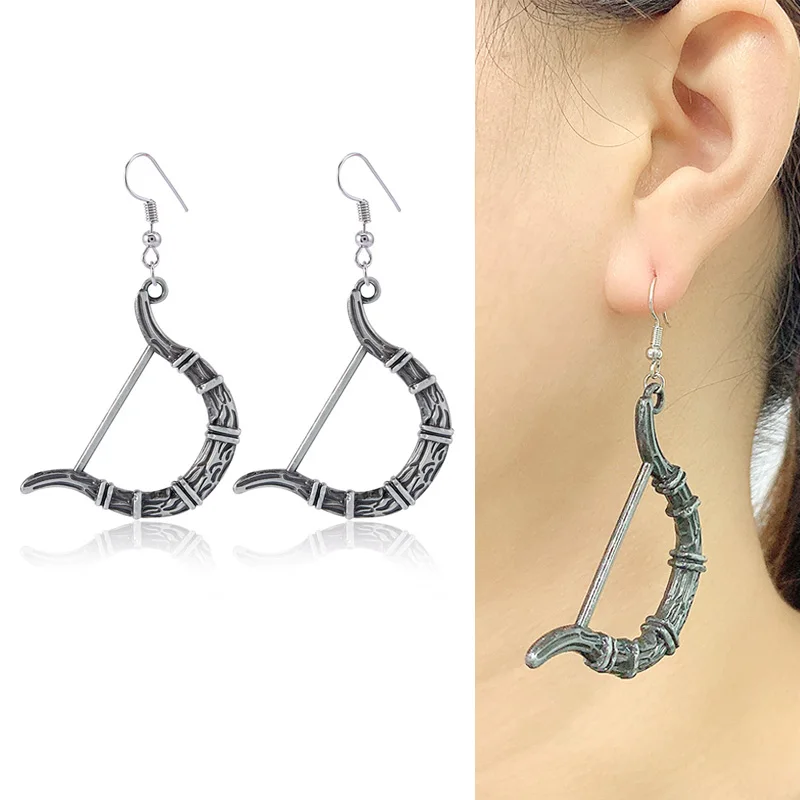 Серьги-подвески в стиле аниме Невероятные приключения Джоджо длинные