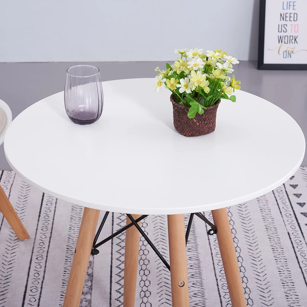 Современный кофейный столик Zigon белые столы стол для зала гостиной Круглый