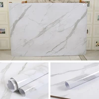 40cmx10m home pvc self adhesive marble wallpaper waterproof and oilproof kitchen bedroom bathroom table countertop wallpaper