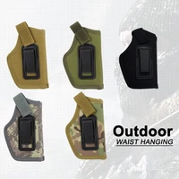 concealed holster easy to carry oxford cloth universal belt iwb invisible metal clip holster for outdoor