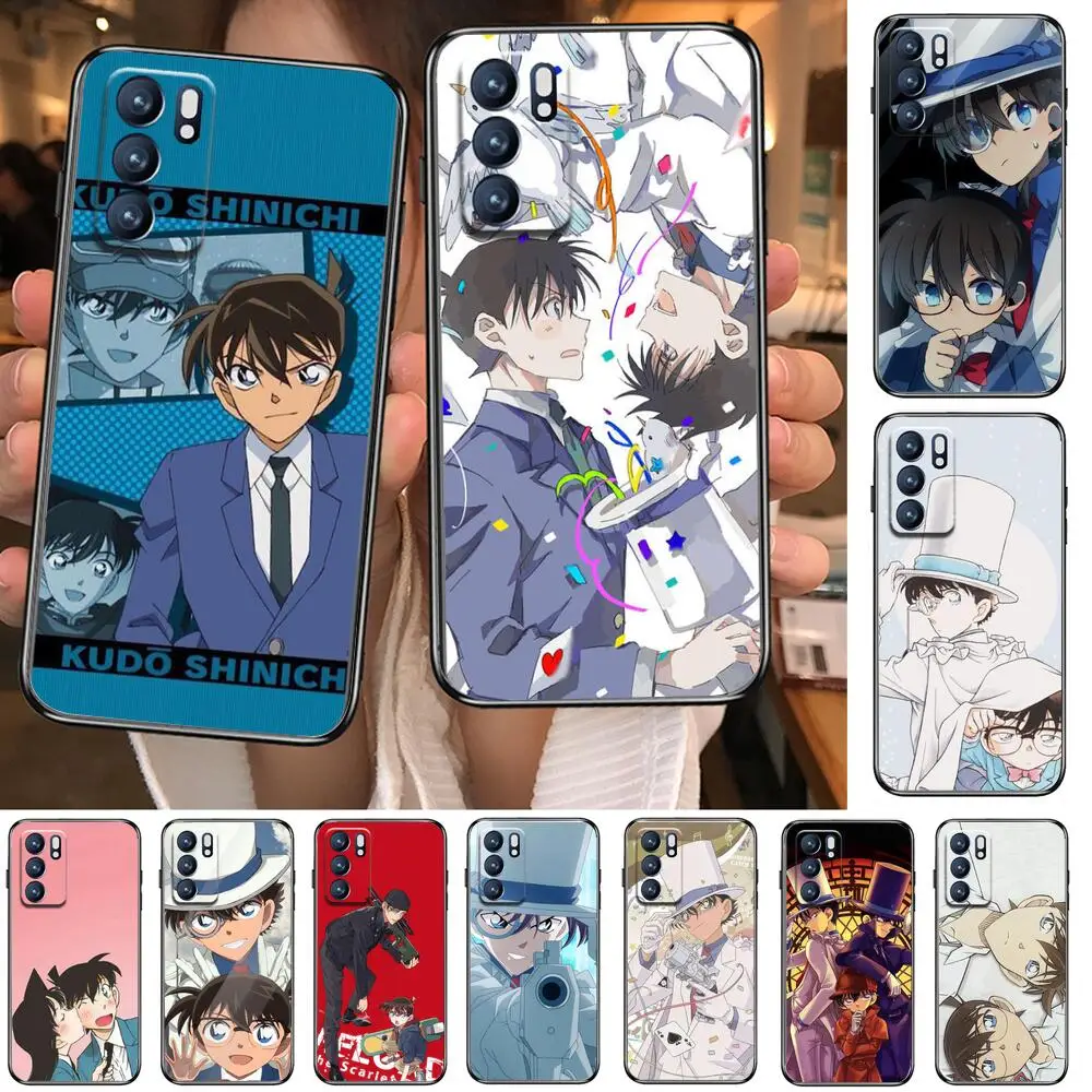

anime Detective ConanFor Realme C3 Case Soft Silicon Back cover OPPO Realme C3 RMX2020 Coque Capa Funda find x3 pro C21 8 Pro a9