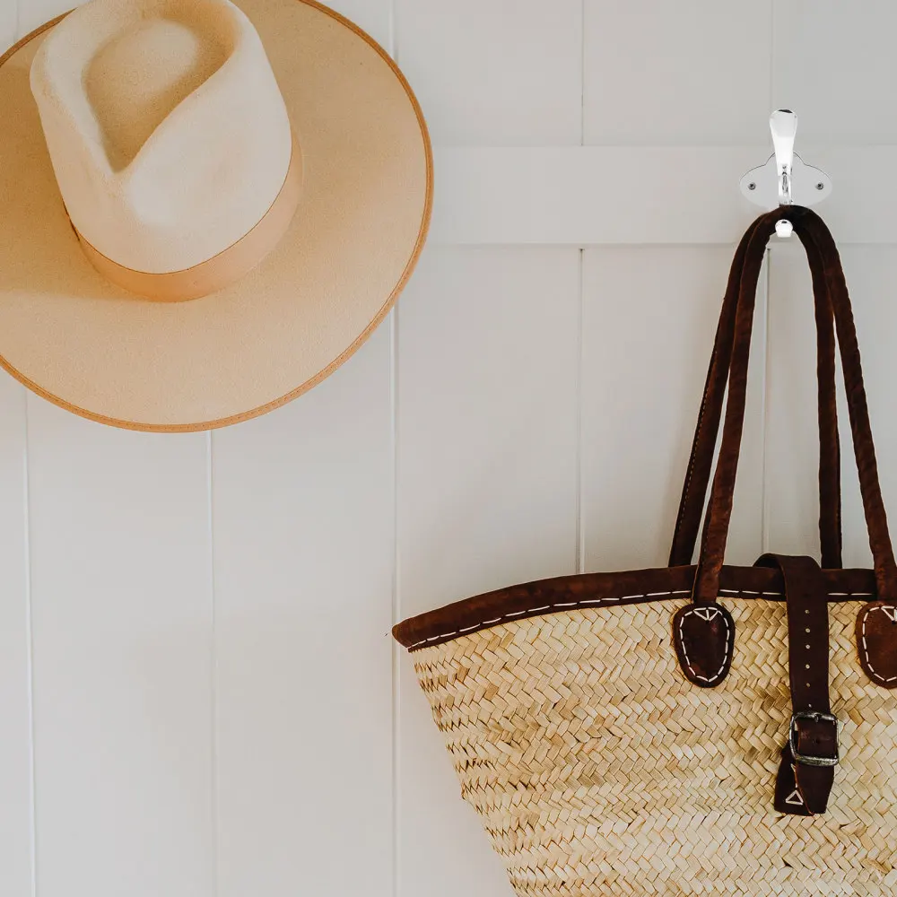 

2pcs Stainless Steel Robe Coat Hook Rustproof Hanger Wall Mount Towel Hook