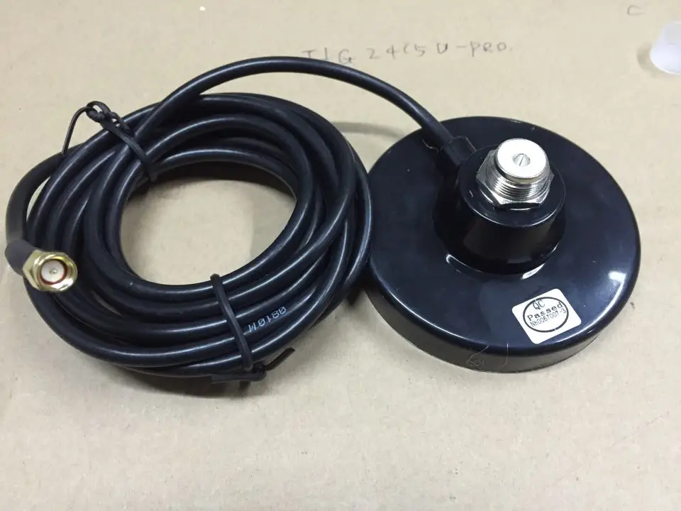 

9CM Diameter Powerful Vehicle-mounted suction Cup Base M90 with 1-10 m wire SMA type Internal Screw needle