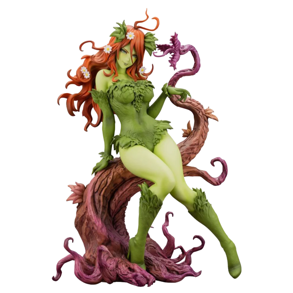 

18cm Anime Figure Beautiful Girl Statue Poison Ivy Action Figure Unisex PVC ; TV Model Toy Collection Desktop Ornaments