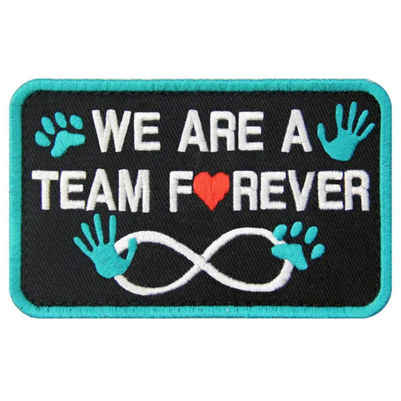 3D застежка на крючок наклейки для собак вышитый значок ткани рюкзака страйкбола