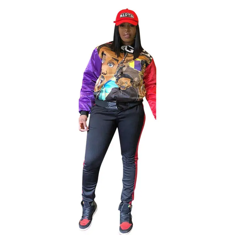 Женский спортивный костюм 2 шт. брюки для бега повседневная спортивная одежда