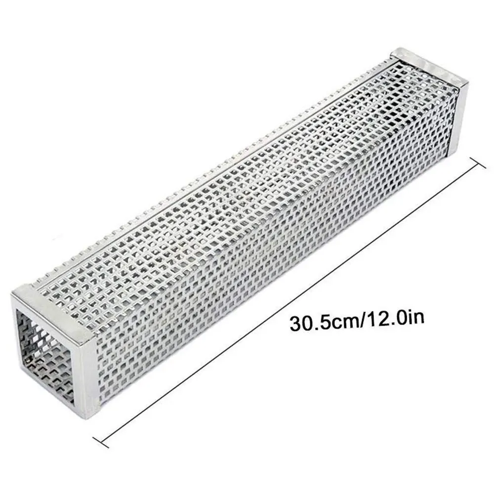 Высококачественная перфорированная трубка для коптильника 12 дюймов гриль из