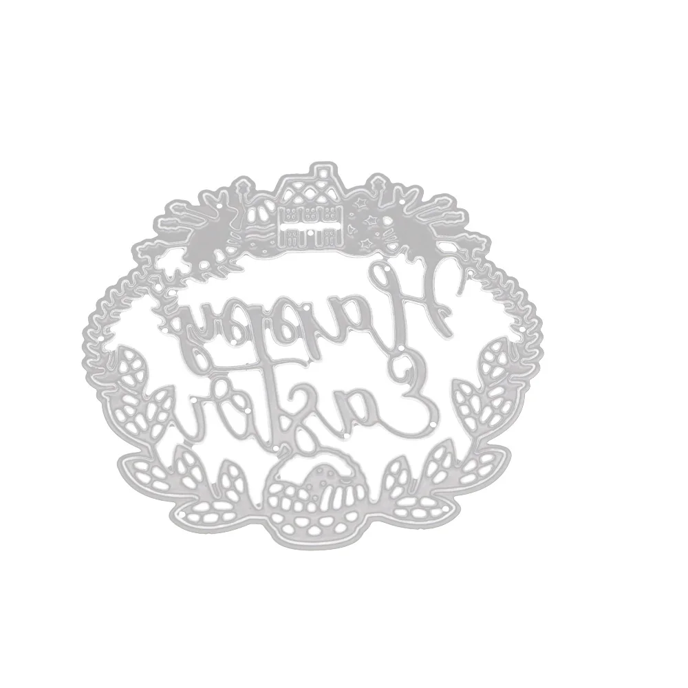 Штампы для вырезания букв декор в виде листьев кролика металлические штампы и