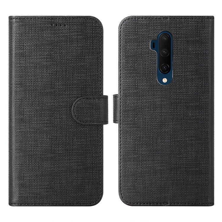 

Чехол-книжка для Oneplus 7T, противоударный, из натуральной кожи