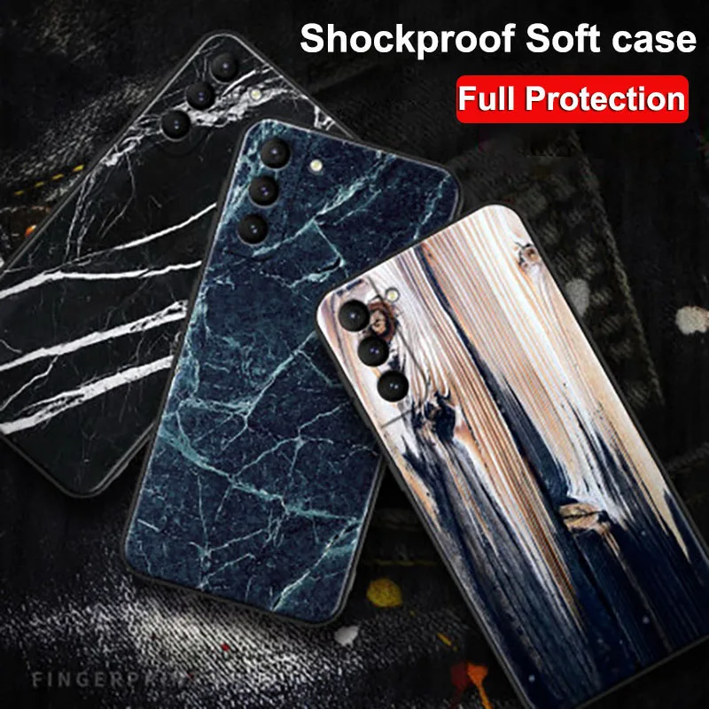 

For Samsung Galaxy S21+ 5G Case S21Plus Soft TPU Phone Case For Samsung S21 Plus 5G Back Cover For Samsung S21 Protective Cases