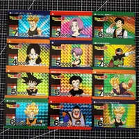 54pcsset dragon ball z baqu full role no 3 super saiyan goku vegeta hobby collectibles game anime collection cards