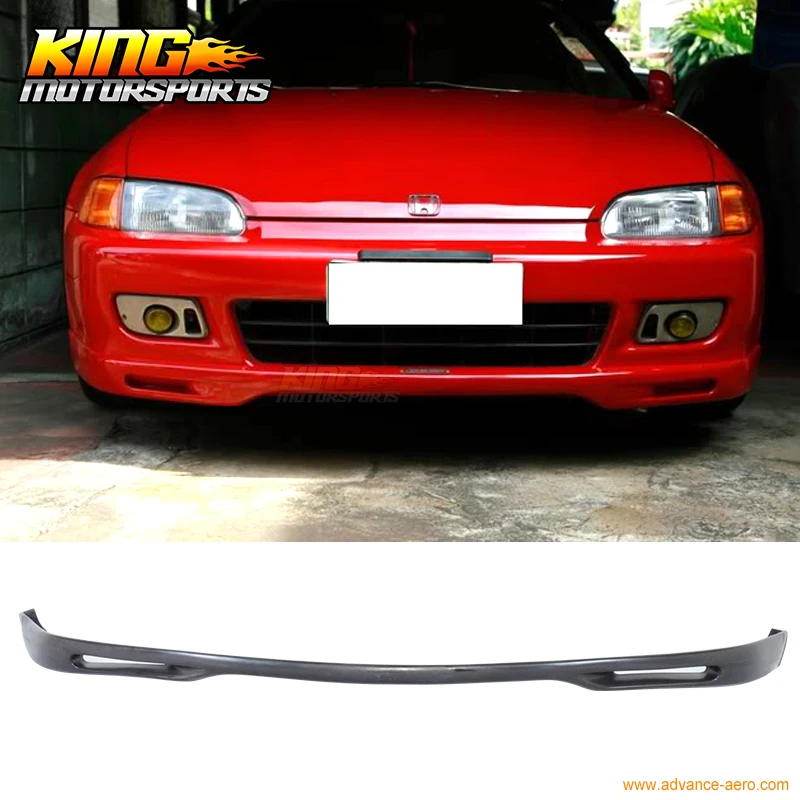 Подходит для 1992 1995 HONDA CIVIC 2 3Dr JDM WW styleпередний бампер спойлер бодикит уретан Global