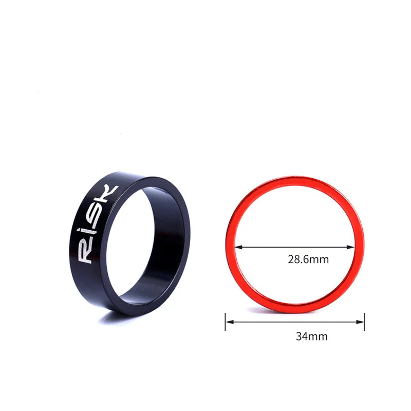 4 шт./лот шайба из алюминиевого сплава передняя вилка горный велосипед гарнитура