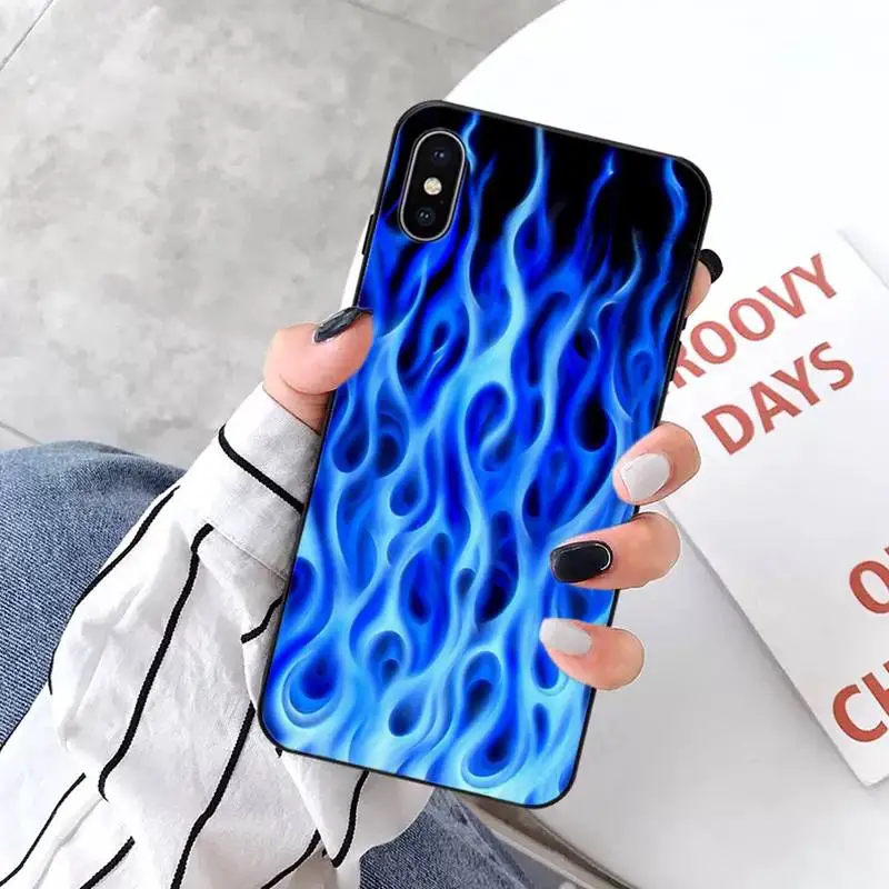 

Flame pattern Phone Case for iPhone 11 12 pro XS MAX 8 7 6 6S Plus X 5S SE 2020 XR mini