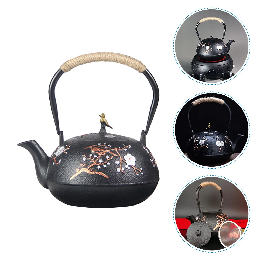 

Железный чайник для нагрева воды, практичный чайник для кипячения воды, домашний чайник для чая