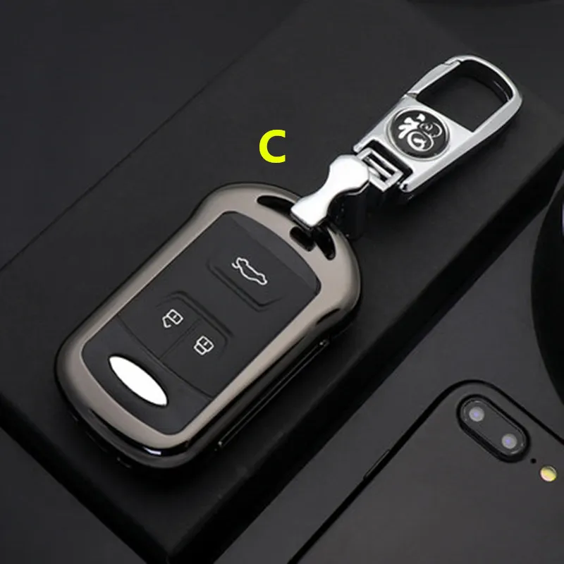 C Для Chery Tiggo 4, 5, 7, Tiggo7, Tiggo5, Tiggo4, Arrizo 5, Arrizo5, чехол для дистанционного ключа автомобиля - Цвет: C
