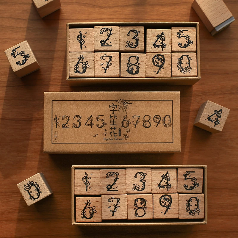 Винтажная цифровая серия с номером набор для рукоделия искусственная рукоделие