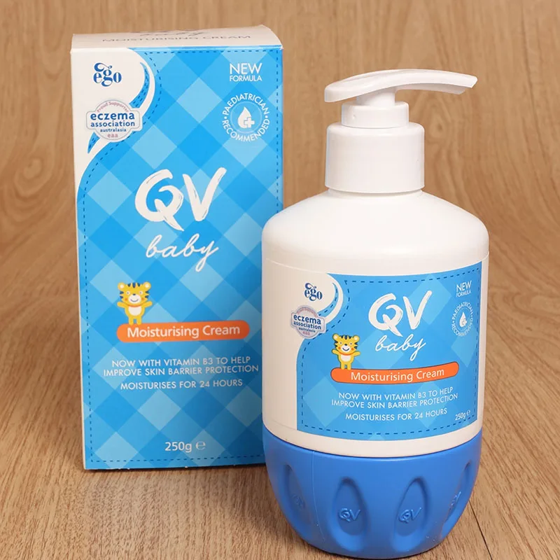 Новейший Австралийский QV детский увлажняющий крем-крем 250 г лосьон для тела длительное облегчение сухих зон экзема дерматит псориаз