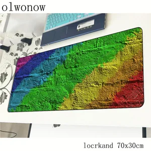 Радужный коврик для мыши, самый дешевый геймерский коврик для мыши 700x300x2 мм для ноутбука, игровой коврик для мыши, большой коврик для мыши с HD-печатью, Настольный Коврик Для Мыши для ПК
