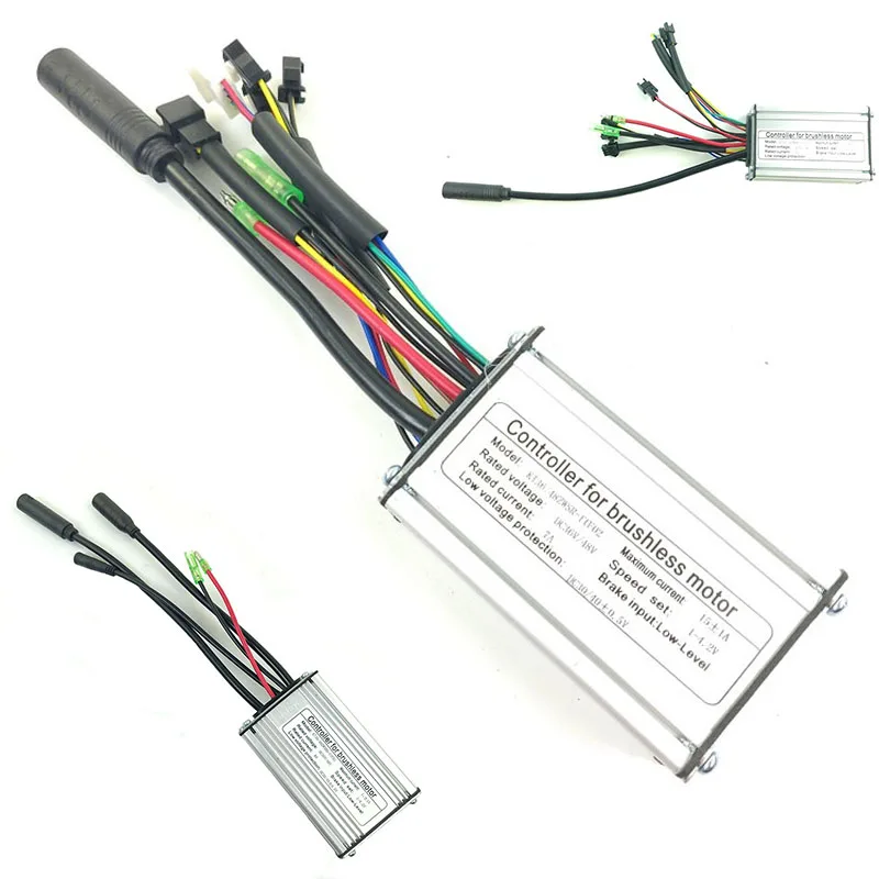 

Fine workmanship Electric Bicycle 6-Tube Controller 36/48V KT-15A Waterproof/SM Square Wave Electric Bicycle Motor Controller