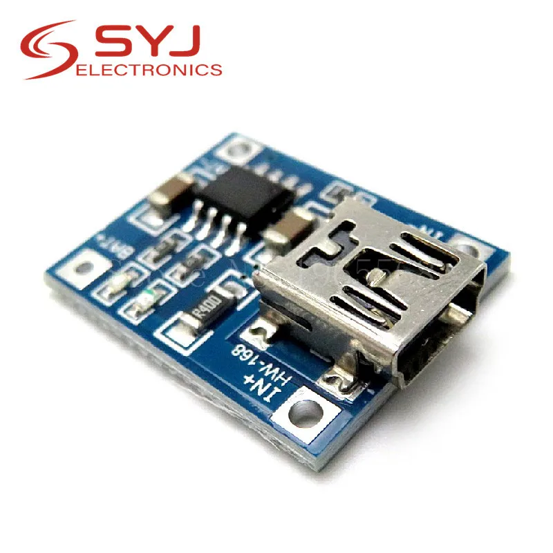 5 шт./лот TP4056 1A Mini USB порт майка литий полимерный usb аккумулятор зарядки доска