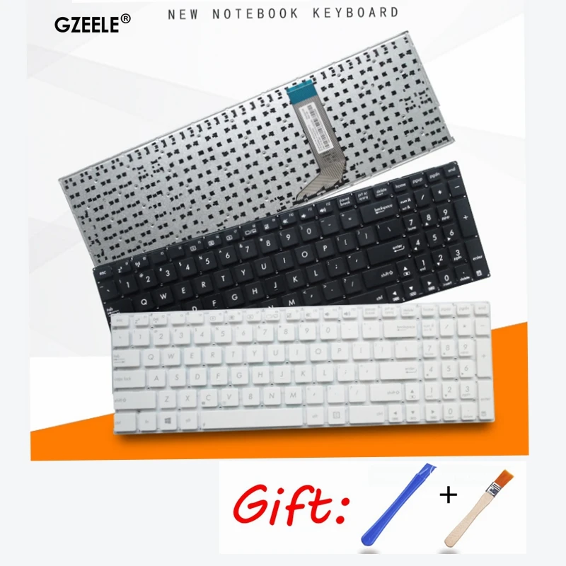 Клавиатура для Asus X556 X556U X556UA X556UB X556UF X556UJ X556UQ X556UR X556UV английская клавиатура