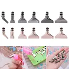 Насадки для ручки из сплава, сменные головки для алмазной вышивки, быстрые Чехлы для ногтей