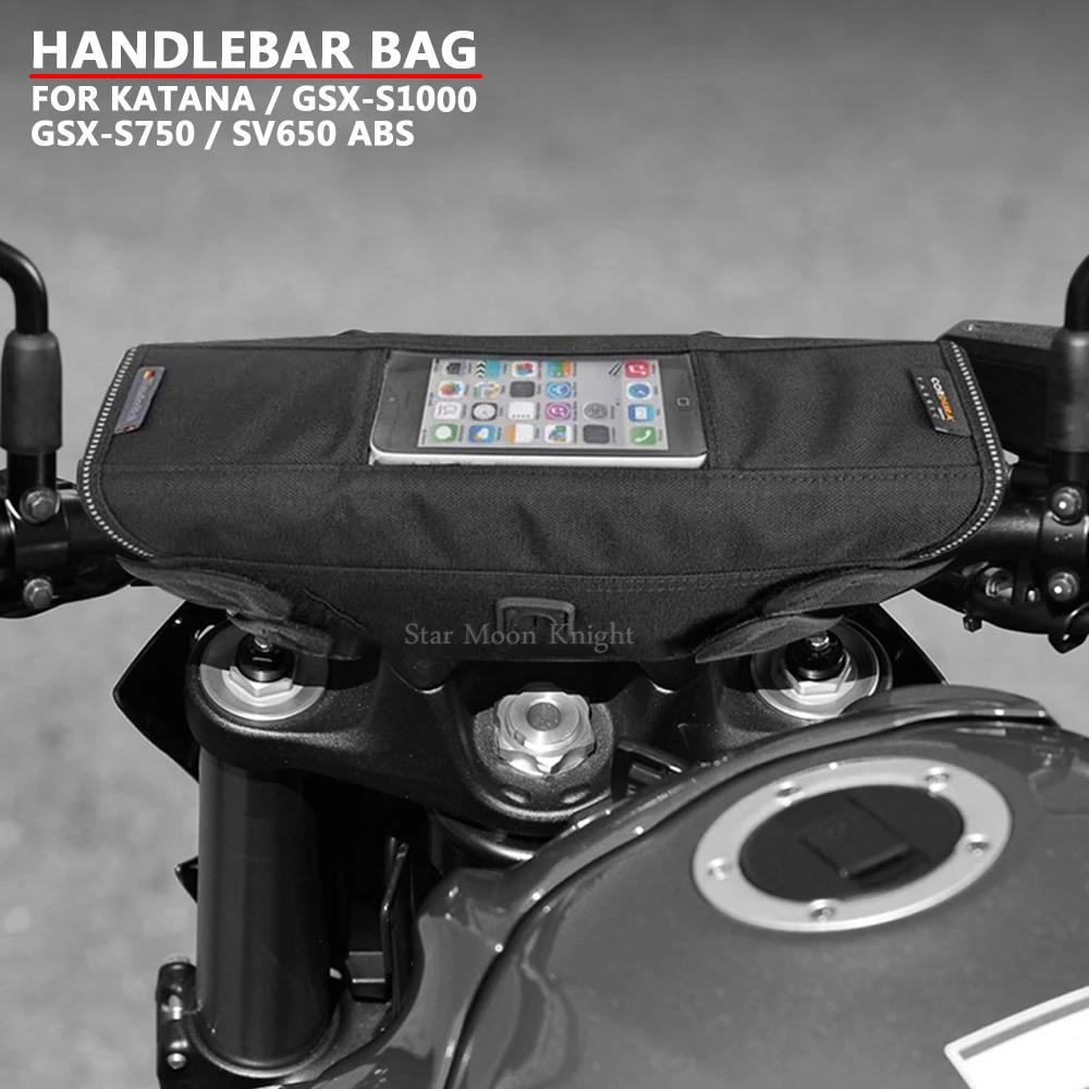 

Motorcycle Accessories Waterproof Bag Storage Handlebar bag Travel Tool bag For Suzuki Katana GSX-S1000 GSX-S750 SV650 GSX S1000