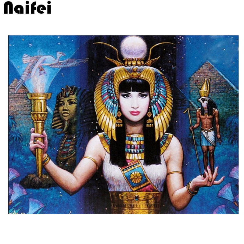 Алмазная вышивка распродажа королева Египта 5d алмазная живопись полная мозаика