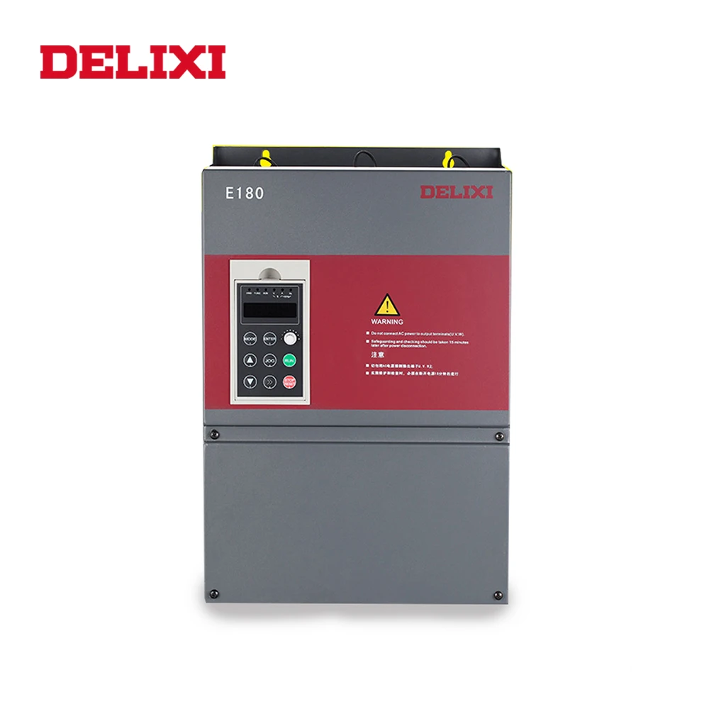 Преобразователь частоты DELIXI E180 380 В переменного тока кВт трехфазный вход 50 Гц 60