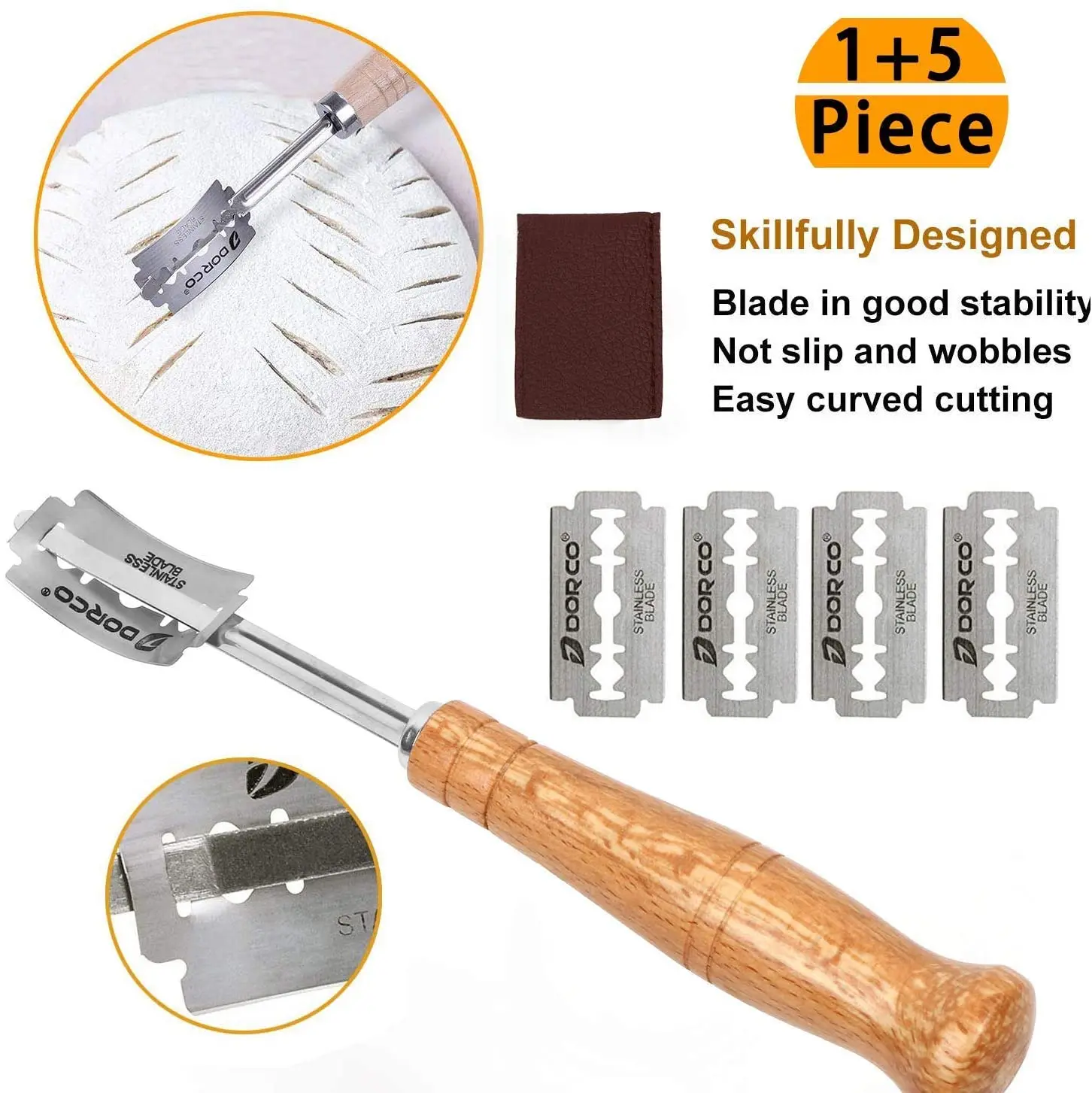 Корзина из ротанга KB Banneton стартовый набор для хлеба корзина инструменты выпечки