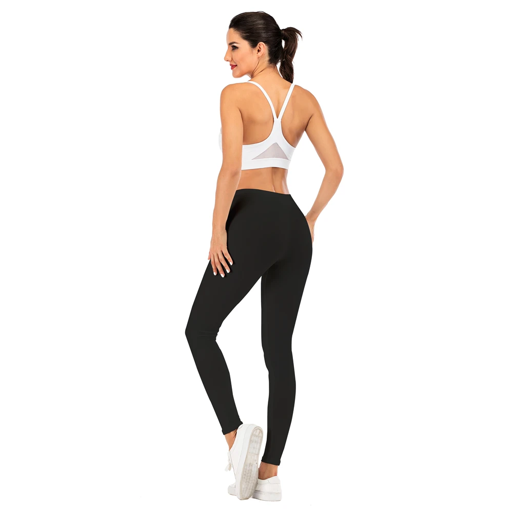 

Sexy Brand Women's Tights Fitness Tights Leggings Fashion Slim High Waist Feminine Black
