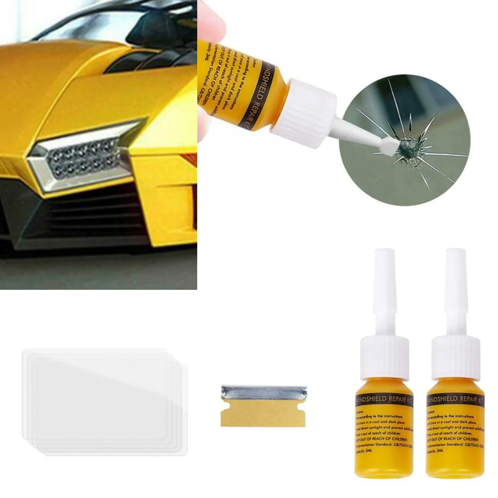 Жидкость для ремонта лобового стекла автомобиля экрана телефона инструмент