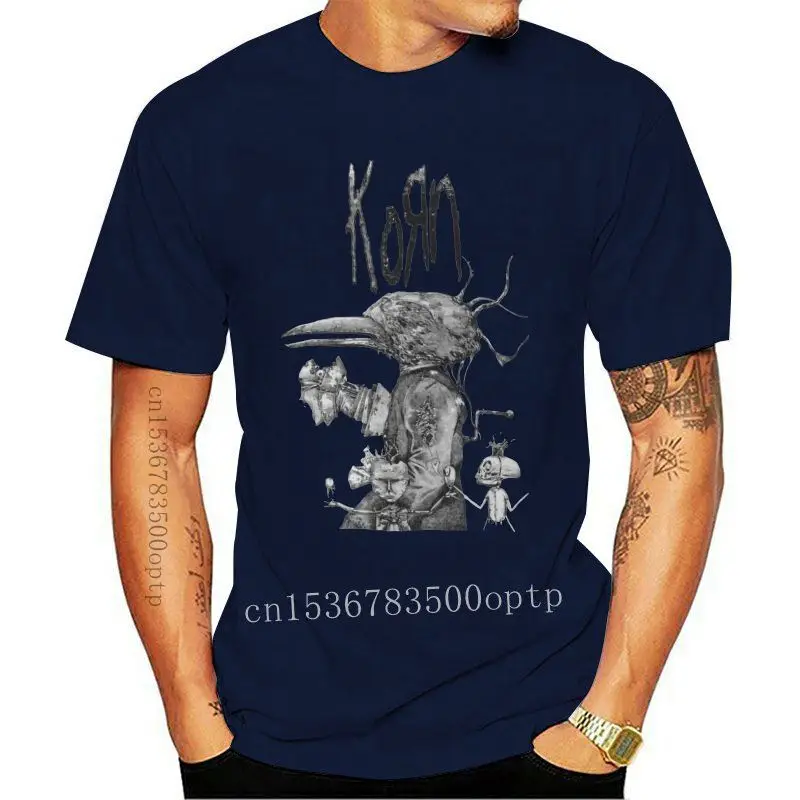 New KORN NU HEAVY METAL Men Women Unisex Tops Tee T Shirt Vest Baseball Hoodie 2679 T-Shirt Vintage Graphic