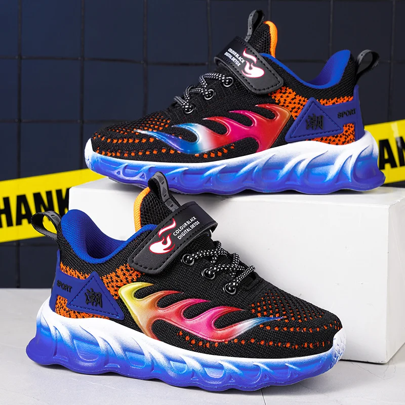 

Детские кроссовки для бега и баскетбола, на осень/зиму