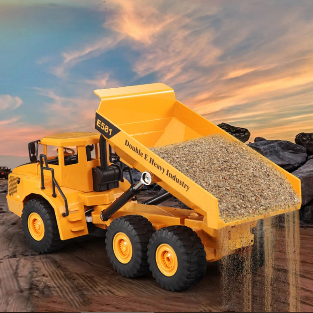 4wd rc car 24g 6ch грузовик инженерный стр