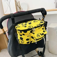 disney mickey mouse%c2%a0diaper%c2%a0bags%c2%a0mommy messenger bag waterproof%c2%a0outdoor travel baby%c2%a0stroller%c2%a0multifunction%c2%a0organizer with hooks