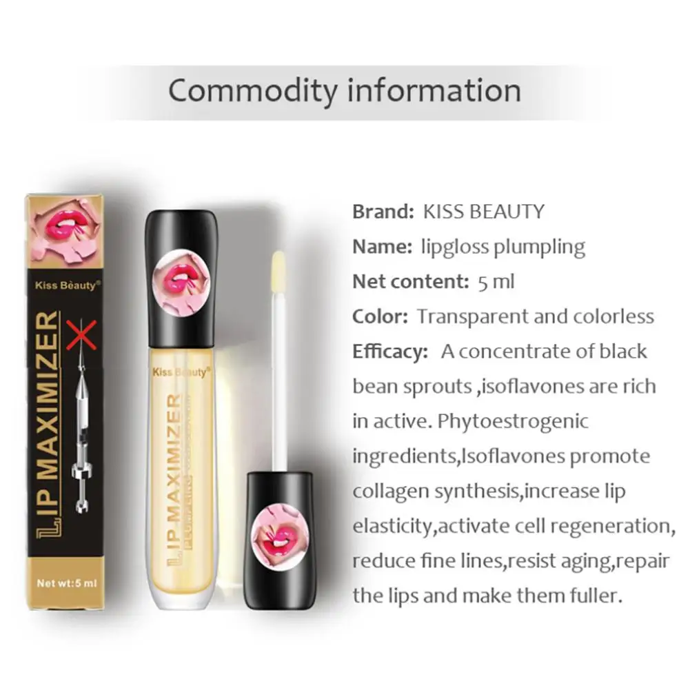 Lip Plumper Oil Repair Dry Scrub Volume Exfoliating For Lips Care Mask Lasting Tint Plump Gloss Repulpant Lip-Balm |