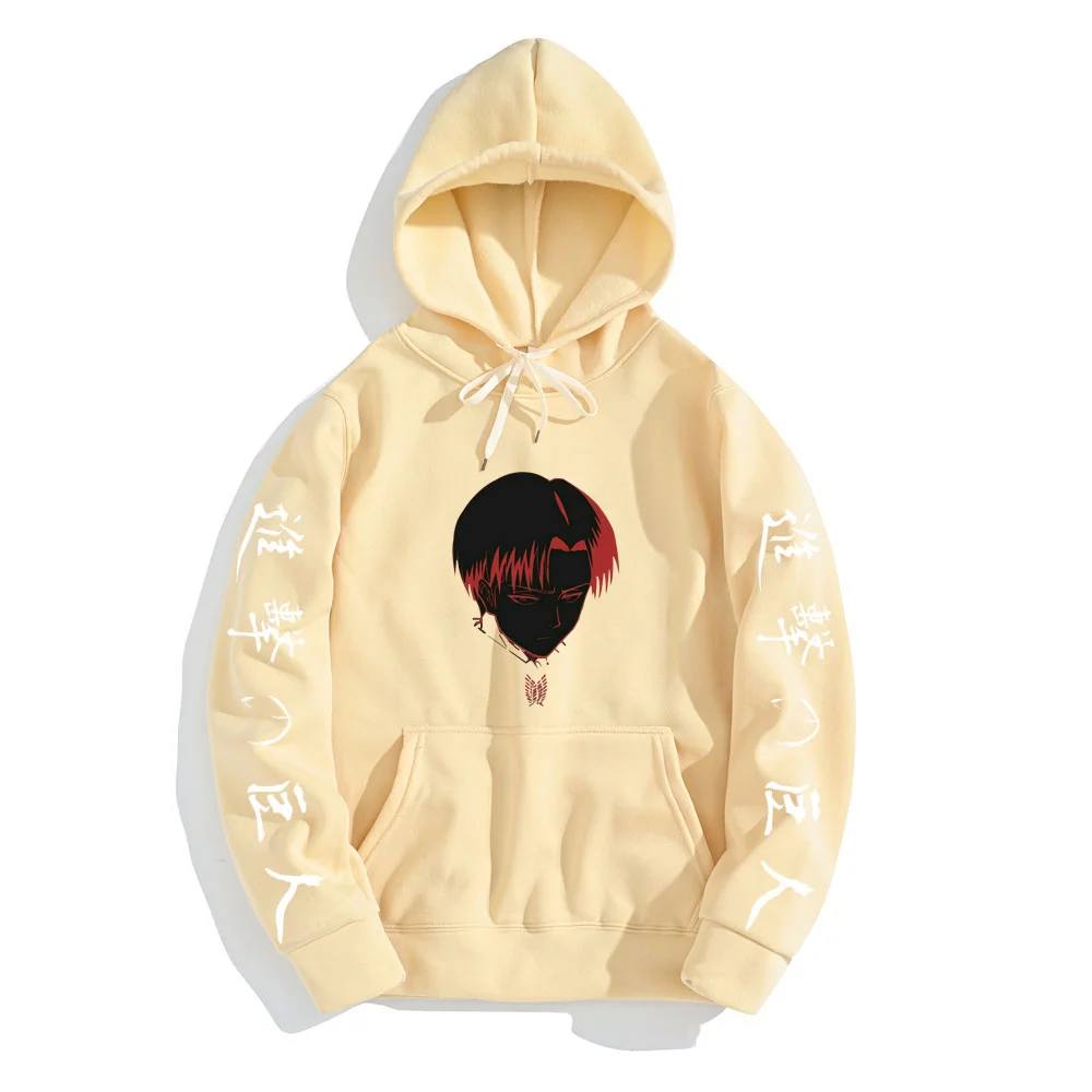 

2021 Anime Attack on Titan Hoodie for Pullover Casual Printing Streetswear Sweatshirt Men Women Unisex