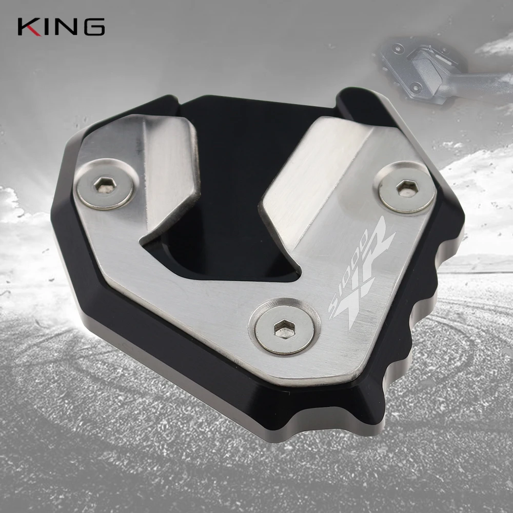 

Fit S1000XR Extension Enlarger Pad For BMW S 1000 XR 2015-2019 Kickstand Foot Side Stand Support