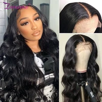5x5 hd transparent lace closure wig body wave 4x4 closure wig remy brazilian human hair wigs for black women siyun show hair wig