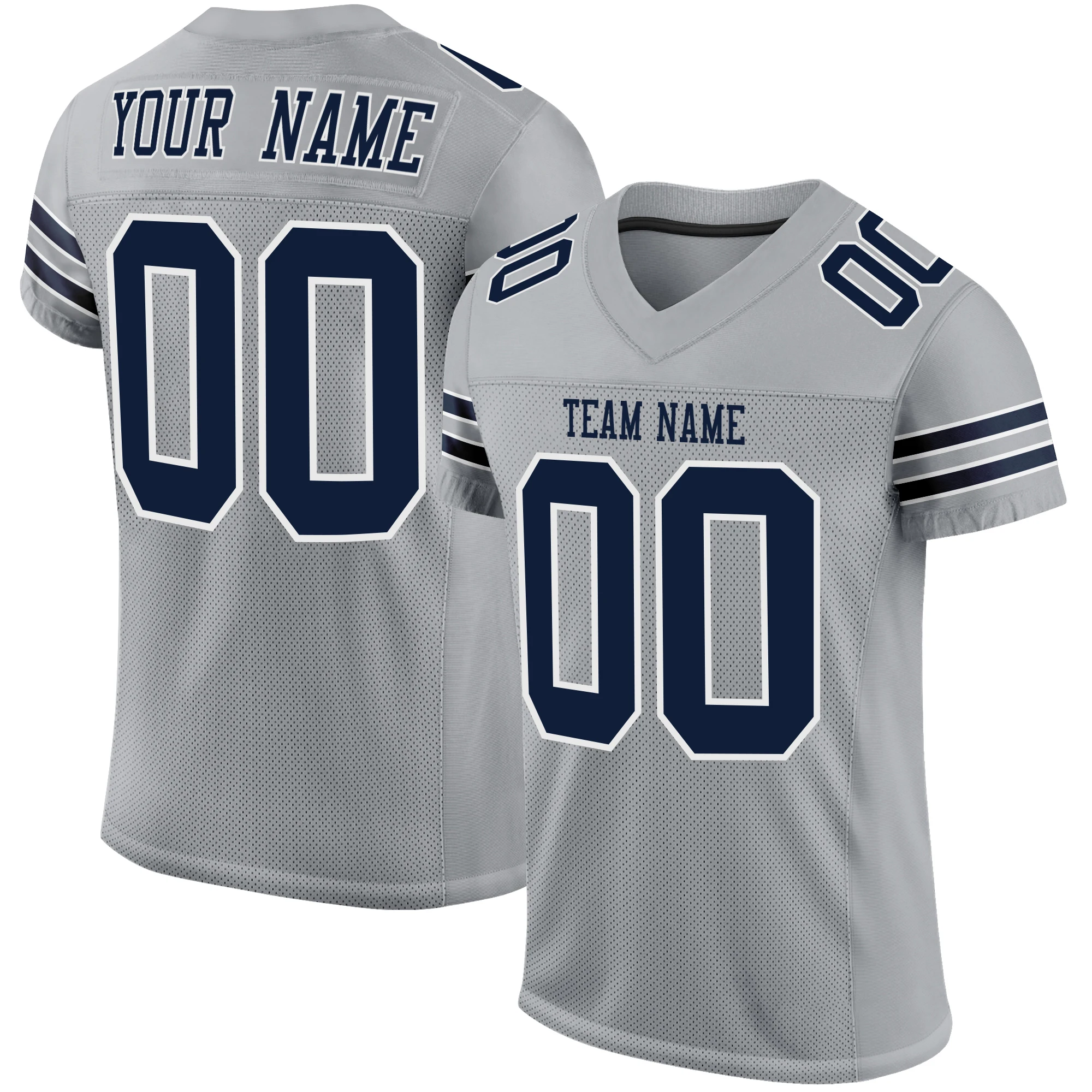 Custom American Football Jersey Personalized Printing Team Name Number Logo Rugby Jerseys Game Training Shirt for Men/Youth